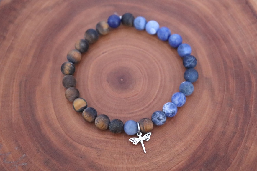 vazka na naramku stribrna